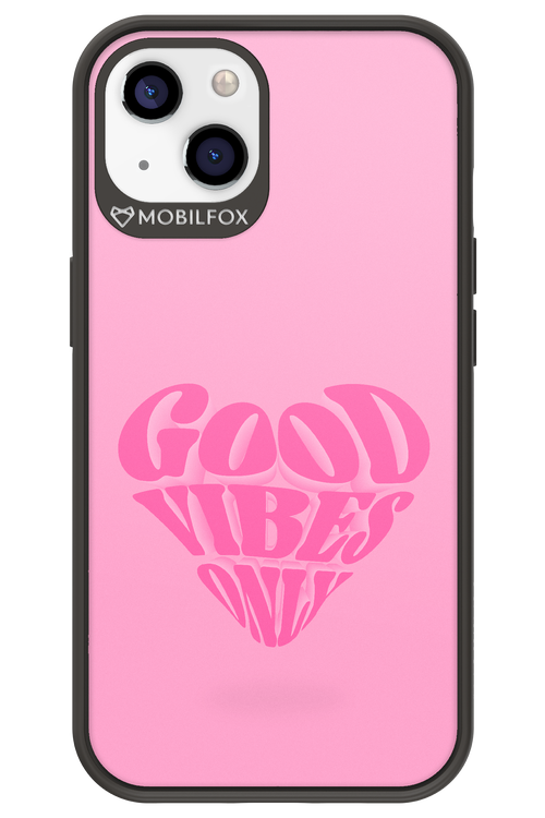 Good Vibes Heart - Apple iPhone 13