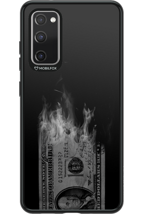Money Burn B&W 2.0 - Samsung Galaxy S20 FE