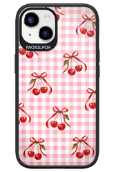 Pink Cherry Checked 2.0 - Apple iPhone 14