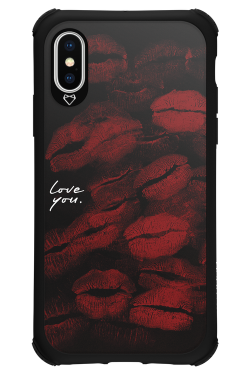 LOVE U BLACK 2.0 - Apple iPhone X
