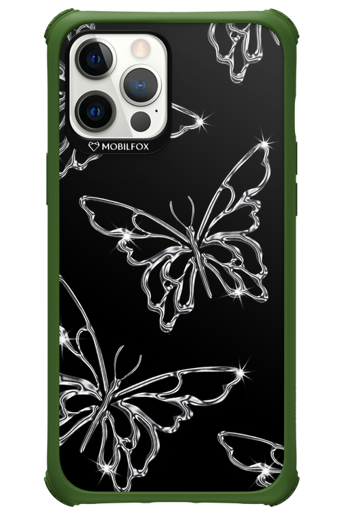 Silver Butterfly 2.0 - Apple iPhone 12 Pro Max
