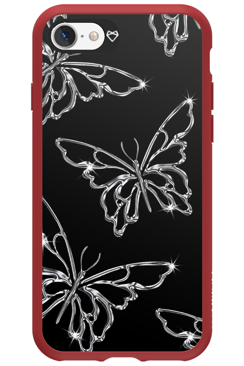 Silver Butterfly 2.0 - Apple iPhone 7