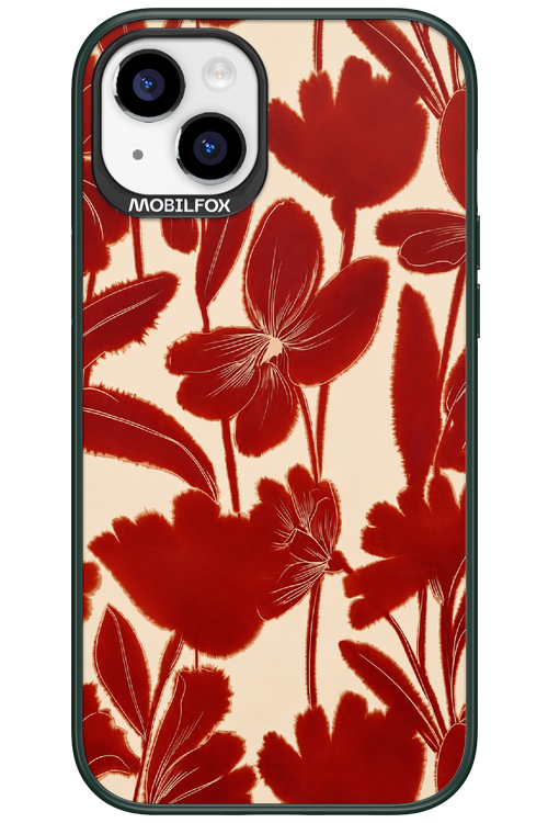 Burgundy Flowers 2.0 - Apple iPhone 15 Plus