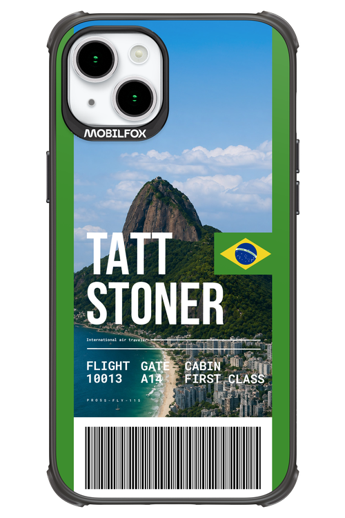 TATT STONER (fly ticket) 2.0 - Apple iPhone 15 Plus