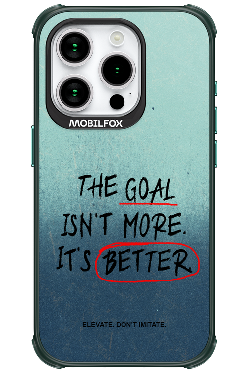 The Goal 2.0 - Apple iPhone 15 Pro