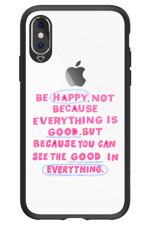 Be Happy 2.0 - Apple iPhone X
