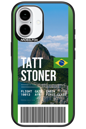 TATT STONER (fly ticket) 2.0 - Apple iPhone 16