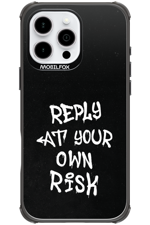 Risk Black 2.0 - Apple iPhone 16 Pro Max