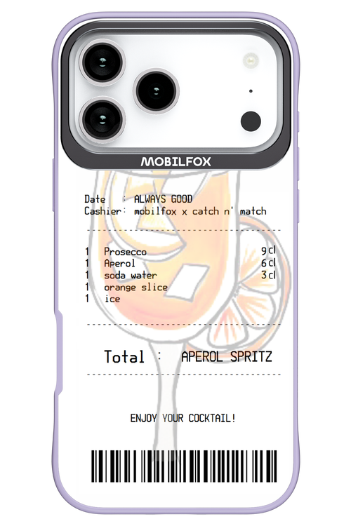 aperol spritz cocktail - Apple iPhone 17 Pro Max