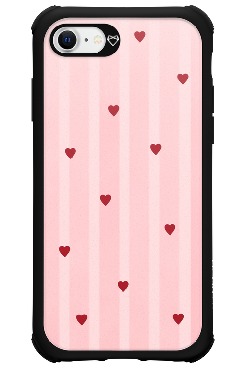 Red Little Hearts 2.0 - Apple iPhone 8