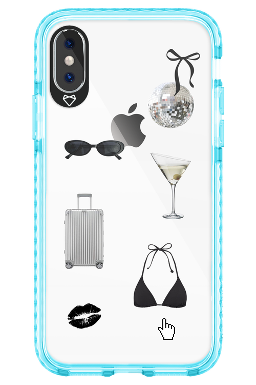 Silver Summer - Apple iPhone XS