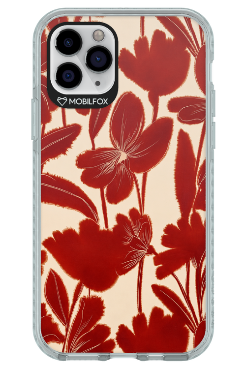 Burgundy Flowers 2.0 - Apple iPhone 11 Pro