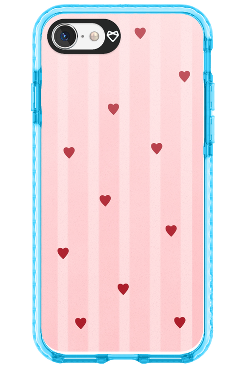 Red Little Hearts 2.0 - Apple iPhone SE 2020