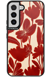 Burgundy Flowers 2.0 - Samsung Galaxy S22