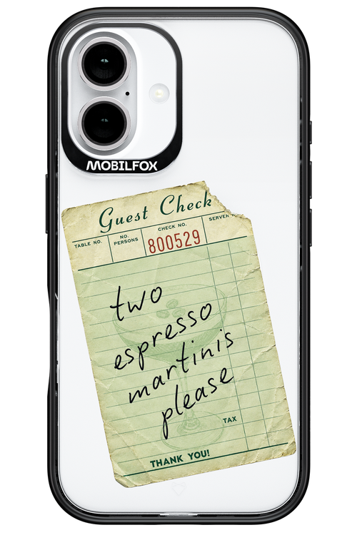 Espresso Martini 2.0 - Apple iPhone 16