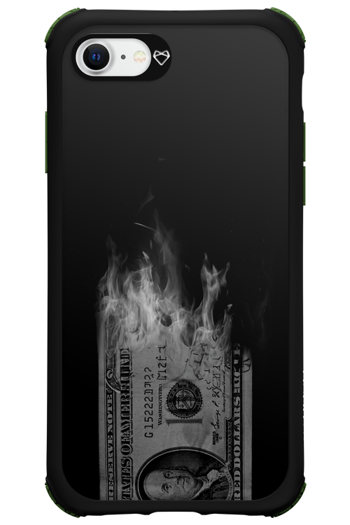 Money Burn B&W 2.0 - Apple iPhone 8