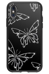 Silver Butterfly 2.0 - Apple iPhone X