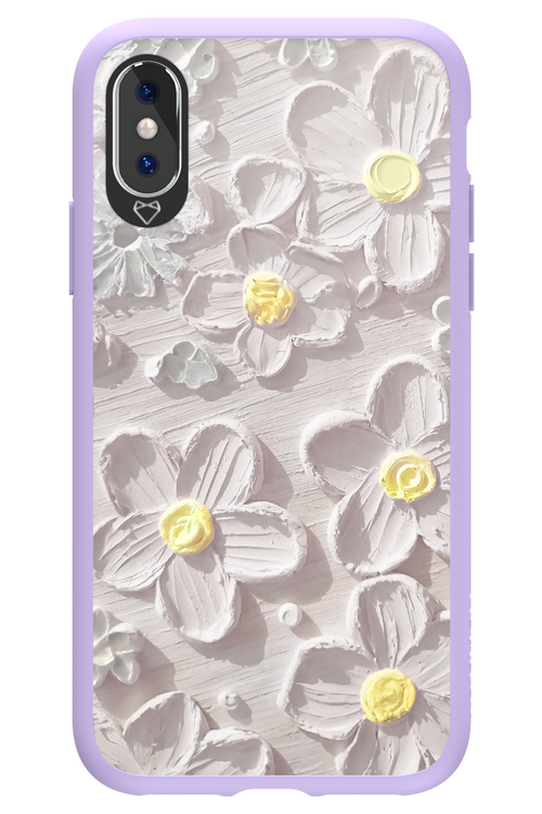 White Flowers 2.0 - Apple iPhone X