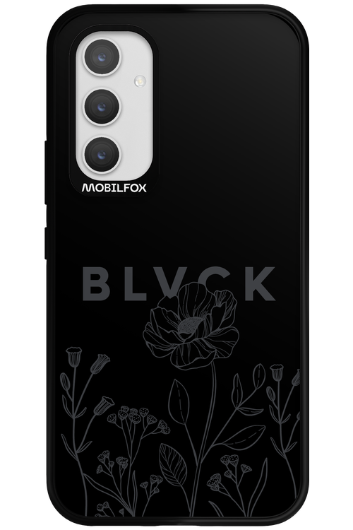 Black Flowers - Samsung Galaxy A54