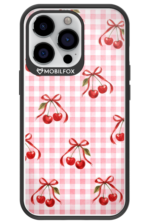 Pink Cherry Checked 2.0 - Apple iPhone 13 Pro