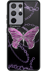 Butterfly Necklace - Samsung Galaxy S21 Ultra