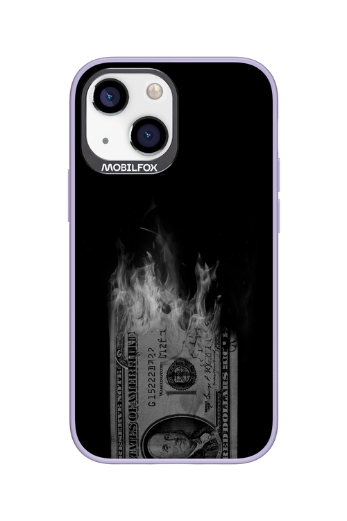 Money Burn B&W 2.0 - Apple iPhone 13 Mini
