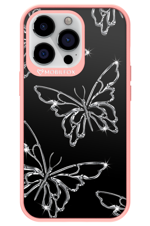 Silver Butterfly 2.0 - Apple iPhone 13 Pro