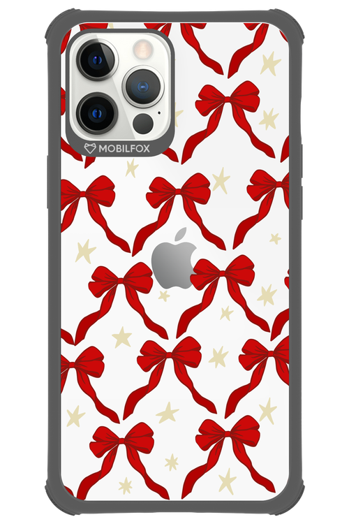 Bow & Stars (Transparent) - Apple iPhone 12 Pro Max