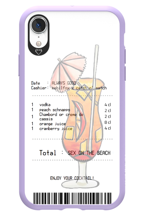 sex on the beach cocktail - Apple iPhone XR