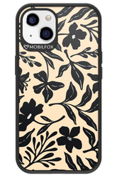 Black Flowers 2.0 - Apple iPhone 13