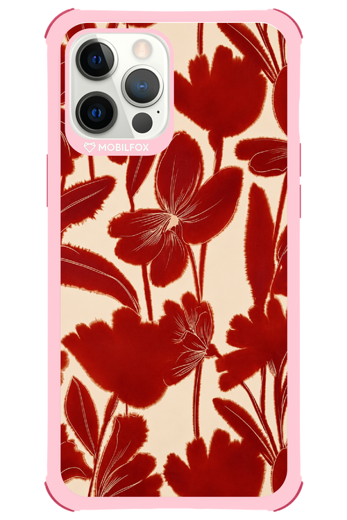 Burgundy Flowers 2.0 - Apple iPhone 12 Pro Max