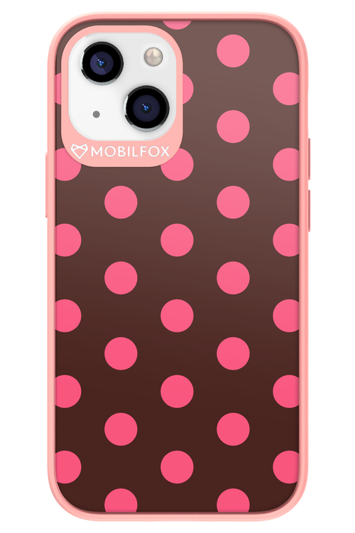 Polka Dots (Choco-bubble gum) 2.0 - Apple iPhone 13 Mini
