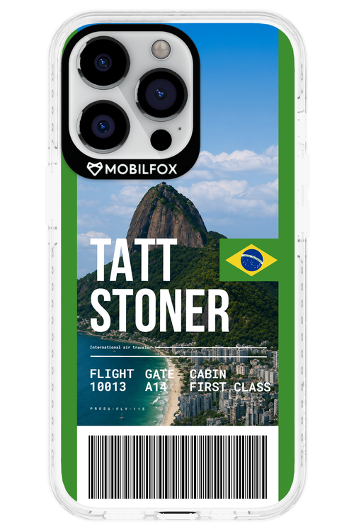 TATT STONER (fly ticket) 2.0 - Apple iPhone 13 Pro