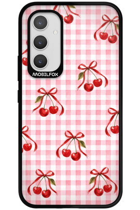 Pink Cherry Checked 2.0 - Samsung Galaxy A54