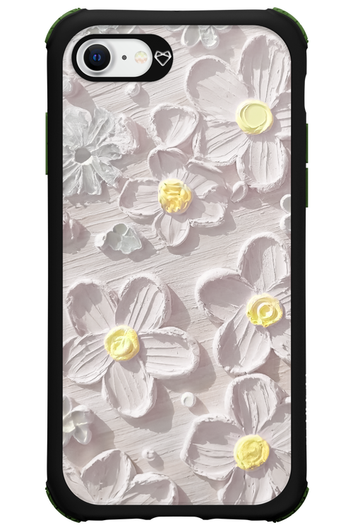 White Flowers 2.0 - Apple iPhone 8