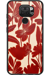 Burgundy Flowers 2.0 - Xiaomi Redmi Note 9