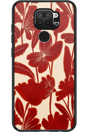 Burgundy Flowers 2.0 - Xiaomi Redmi Note 9