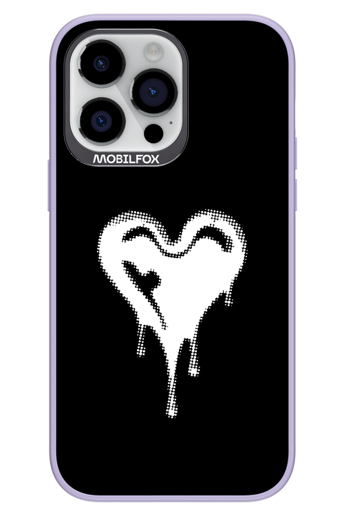 Heart Black - Apple iPhone 14 Pro Max