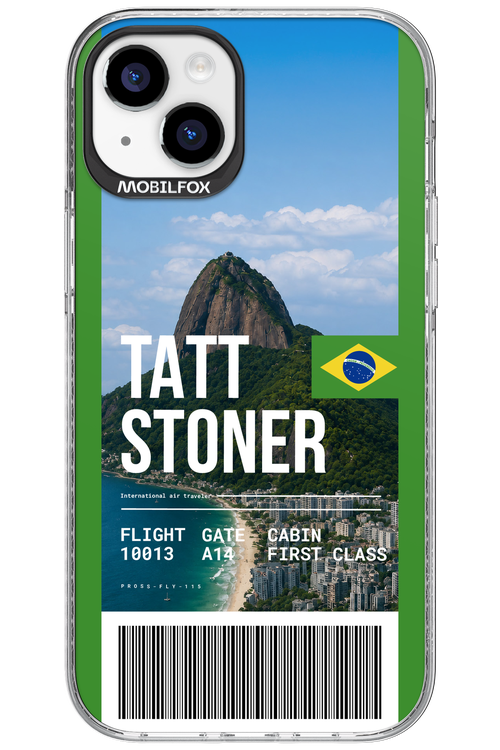 TATT STONER (fly ticket) 2.0 - Apple iPhone 15 Plus