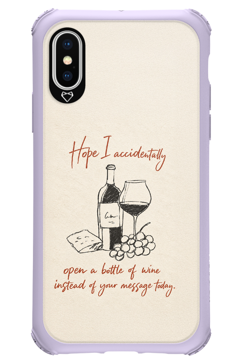 Bottle of wine 2.0 - Apple iPhone XS