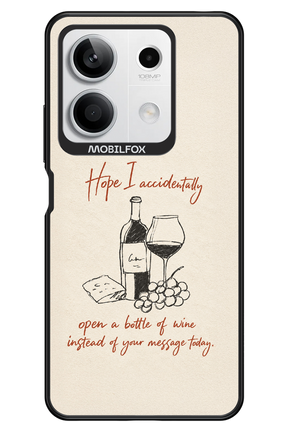 Bottle of wine 2.0 - Xiaomi Redmi Note 13 5G