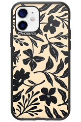 Black Flowers 2.0 - Apple iPhone 12