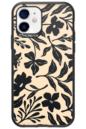 Black Flowers 2.0 - Apple iPhone 12