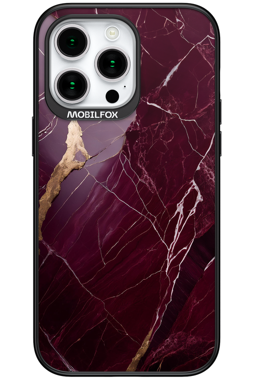Burgundy Marble 2.0 - Apple iPhone 15 Pro Max