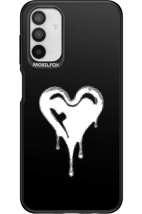 Heart Black - Samsung Galaxy A04s