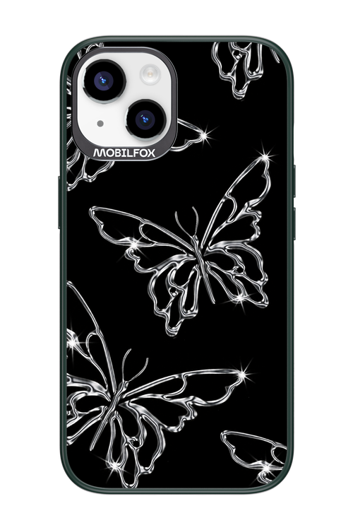 Silver Butterfly 2.0 - Apple iPhone 14