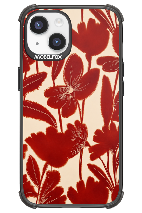 Burgundy Flowers 2.0 - Apple iPhone 14