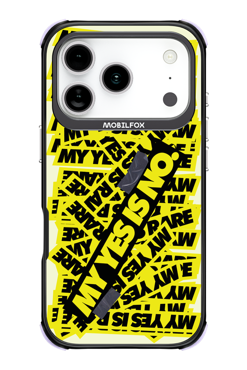My yes is no 2.0 - Apple iPhone 17 Pro