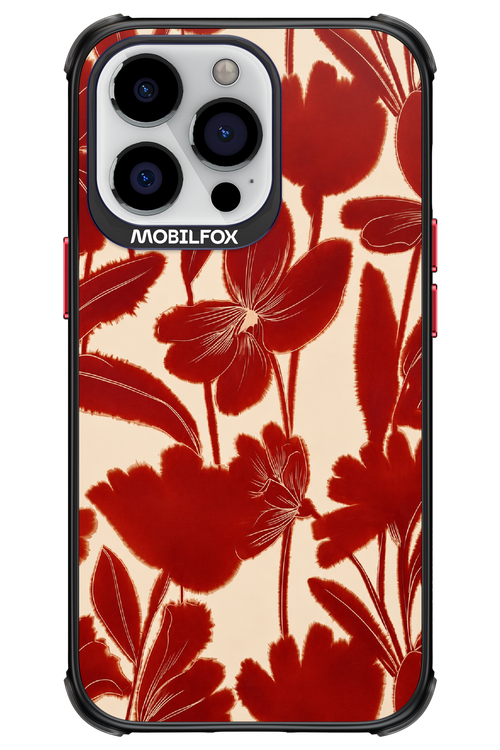 Burgundy Flowers 2.0 - Apple iPhone 13 Pro