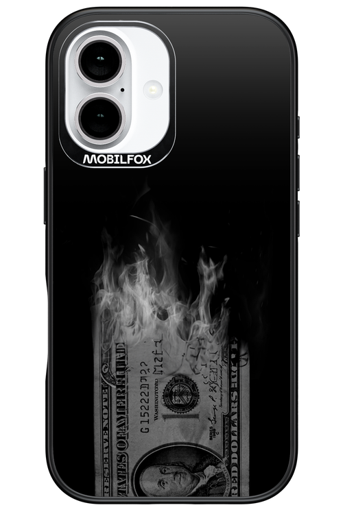 Money Burn B&W 2.0 - Apple iPhone 16